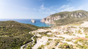 Tour in bici sulla costa sud-ovest della Sardegna tra Buggerru e Masua
